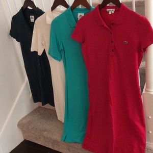 Lacoste dress/ tunic lot size 36/38